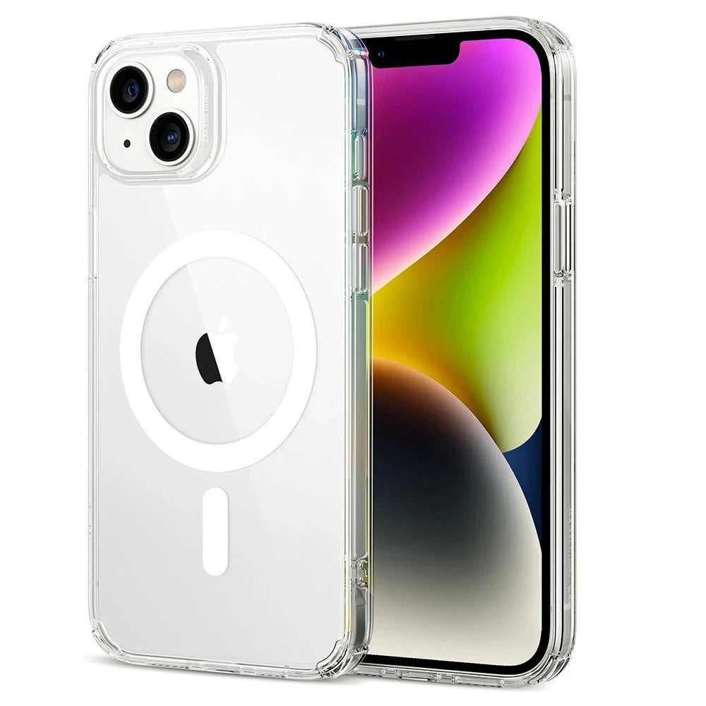 iPhone 14 Krystec Clear Case with HaloLock 2