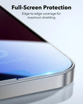 Best Privacy Screen Protector for iPhone 13 Pro Max ESR full screen protection