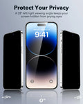Best Privacy Screen Protector for iPhone 14 Pro Max ESR protect your privacy