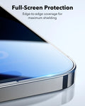 Best Privacy Screen Protector for iPhone 14 Pro Max ESR full screen protection