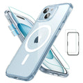 iPhone 15 Classic Pro Case (HaloLock) Set - Clear Blue ESR ESR
