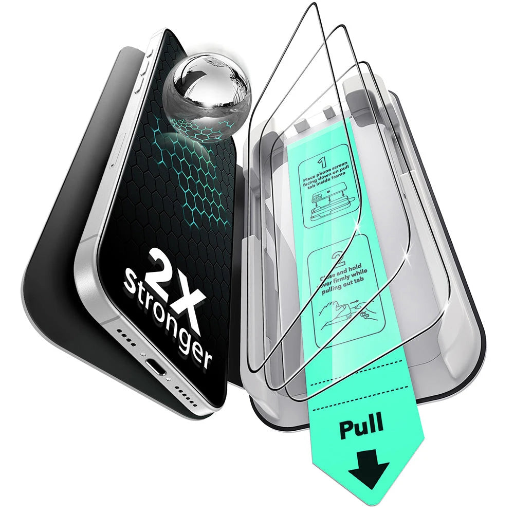 iPhone 16 Tempered Glass Screen Protector 