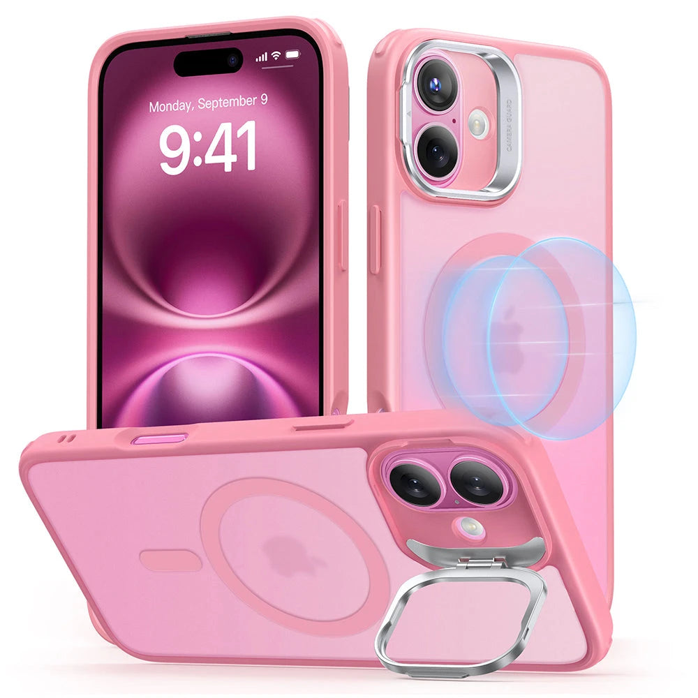 iPhone 16 Clear MagSafe Case with Stand - ESR