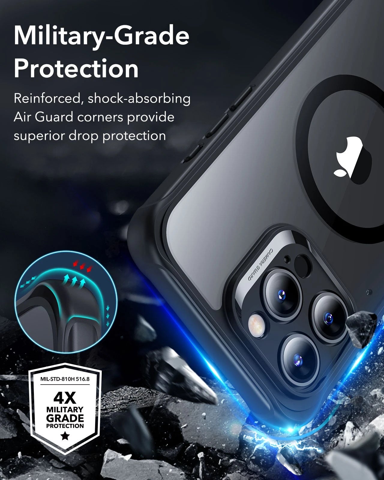 iPhone 16 Pro Rugged Case with MagSafe - ESR