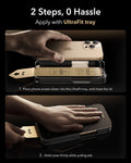 ESR Best iPhone 16 Pro Max Corning Tempered Glass Screen Protector  apply with ultrafit tray