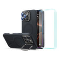 iPhone 16 Pro Silicone MagSafe Case with Screen Protector black