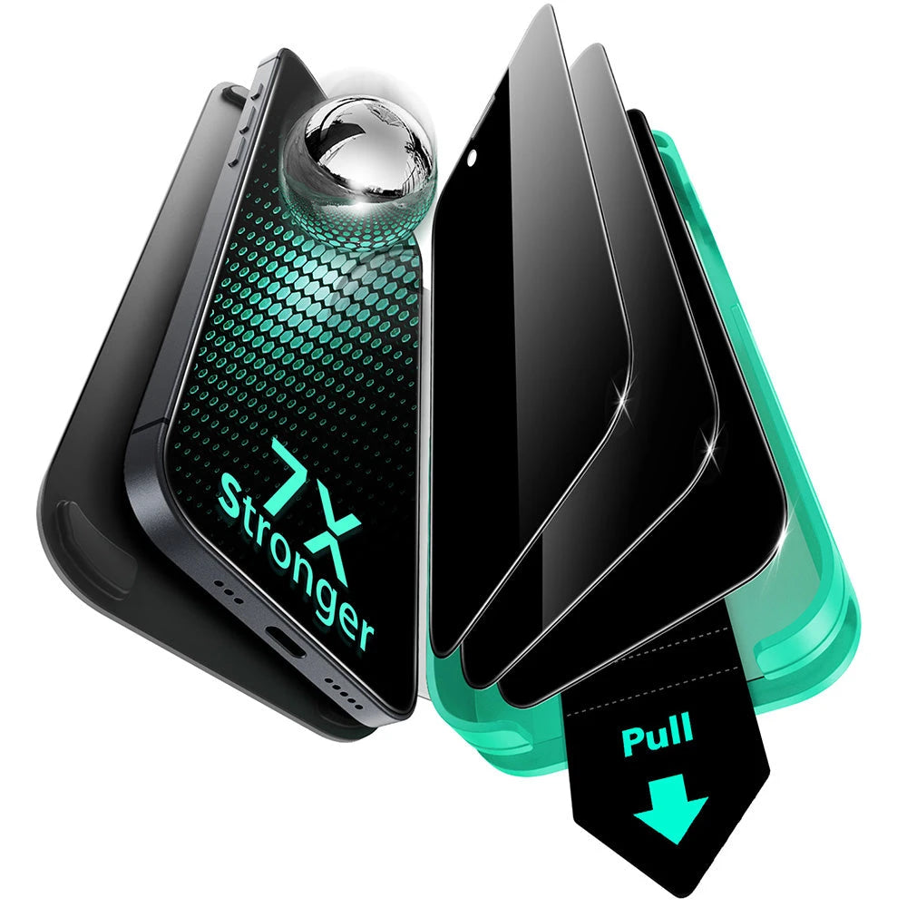 iPhone 16e Armorite Privacy Screen Protector - 3 Pack 