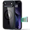 iPhone 17 Air Magsafe Case with Camera Control Clear Black 