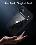 ESR iPhone 17 Air Magsafe Case with Camera Control Clear Black Slim Back