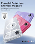 ESR iPhone 17 Air Magsafe Case with Camera Control Clear Shimmer