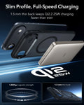 ESR iPhone 17 Air Magsafe Case with Camera Control Frosted Black Wireless charging