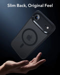 ESR iPhone 17 Air Magsafe Case with Camera Control Frosted Black Slim Back 