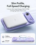 ESR iPhone 17 Air Magsafe Case with Camera Control Frosted Purple Wireless charging