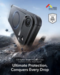 ESR iPhone 17 Air Cyber Tough Magsafe Case with Camera Control Black 