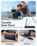 ESR iPhone 17 Air Cyber Tough Magsafe Case Camera Control Blue Versatile Stash Stand