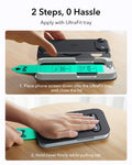 ESR iPhone 17 Air Tempered Glass Privacy Screen Protector apply with ultrafit tray