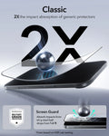 ESR iPhone 17 Air Tempered Glass Screen Protector military grade protection