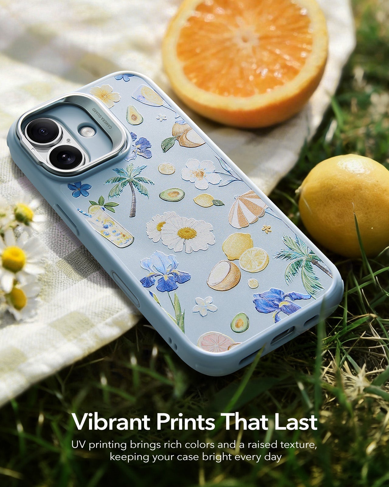 Tropical iPhone 17 Graphic Case with Stand | ESR MagSafe Printed Cover