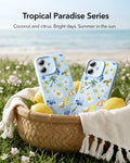 ESR Floral Pattern Magsafe Case for iPhone 17 Tropical Paradise Series