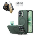 iPhone 17 Cloud Soft Magsafe Case with Corning Glass Screen Ptorctor Green