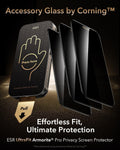 ESR iPhone 17 Corning Glass Privacy Screen Protector  accessory glass by corning
