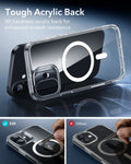 ESR iPhone 17 Magsafe Case with Camera Control Clear Tough Acrylic Back
