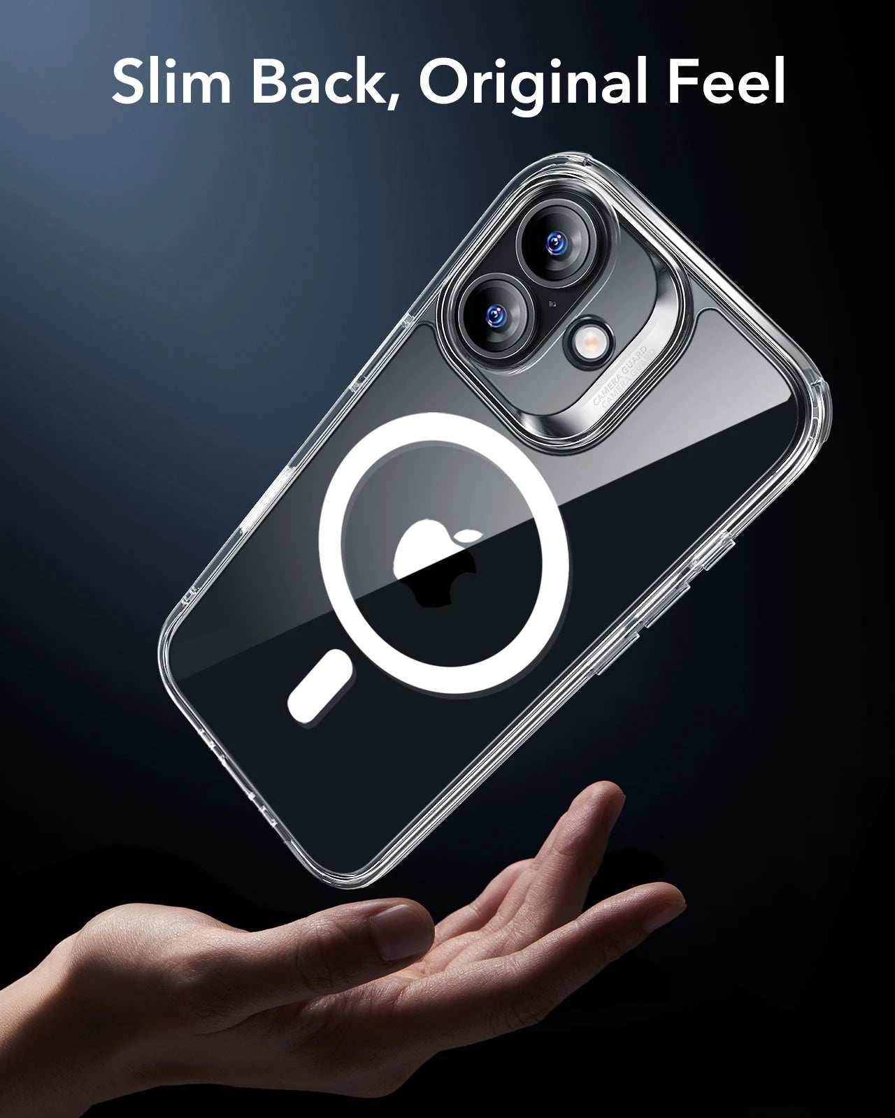 ESR iPhone 17 Magsafe Case with Camera Control Clear Slim Back