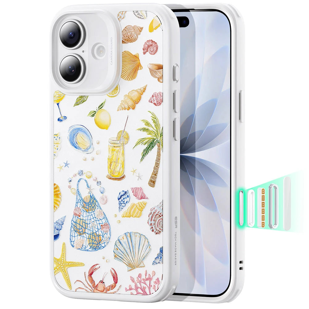 Withe Shell iPhone 17 Magsafe Case