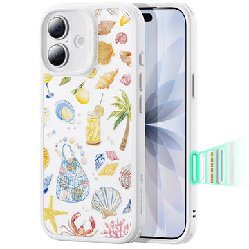 Withe Shell iPhone 17 Magsafe Case
