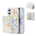 Withe Shell iPhone 17 Pro Magsafe Case with Aura Clutch MagSafe Wallet