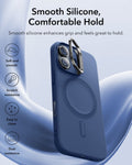 iPhone 17 Cloud Soft Magnetic Case (Camera Control, Stash Stand) - Navy Blue ESR ESR