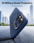 iPhone 17 Cloud Soft Magnetic Case (Camera Control, Stash Stand) - Navy Blue ESR ESR