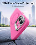 iPhone 17 Cloud Soft Magnetic Case (Camera Control, Stash Stand) - Rosy Pink ESR ESR