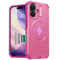 iPhone 17 Cyber Tough Magsafe Case with Camera Control Pink 