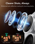 ESR iPhone 17 Pro Corning Glass Camera Lens Protector Silver Clearer Shots, Always