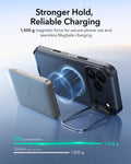 ESR iPhone 17 Pro Cyber Tough Magsafe Case with Stand and Camera Control Black Magsafe Charging
