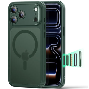 iPhone 17 Pro Classic Hybrid Magnetic Case (Camera Control) - Frosted Green ESR ESR