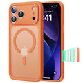iPhone 17 Pro Magsafe Case with Camera Control Frosted Orange 
