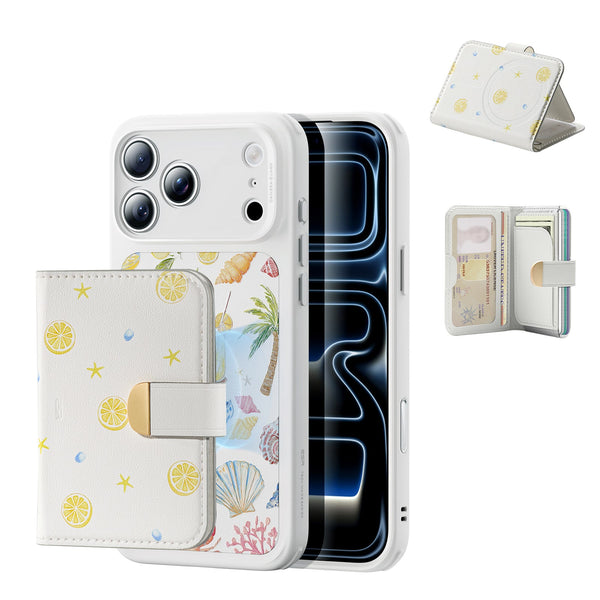 Aesthetic Coastal Summer iPhone 17 Pro Case & Slim EDC Phone