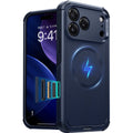 iPhone 17 Pro Cyber Tough Magsafe Case with Camera Control Blue 