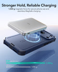 ESR iPhone 17 Pro Cyber Tough Magsafe Case with Camera Control Blue Magsafe Charging
