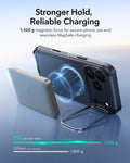 ESR iPhone 17 Pro Cyber Tough Magsafe Case with Stand and Camera Control Black Magsafe Charging