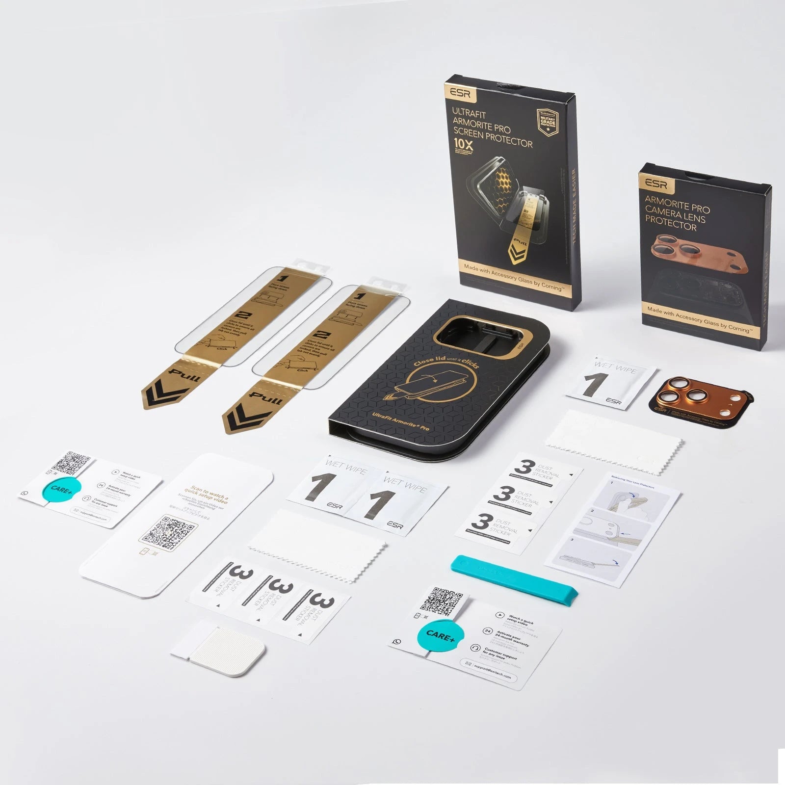 iPhone 17 Pro Corning Glass Screen Protector and Camera Lens Protector  Pack