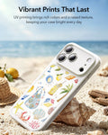 ESR Withe Shell iPhone 17 Pro Max Case Vibrant Prints That Last