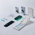 ESR Blue Floral iPone 17 Pro Max Magsafe Case pair Armorite Tempered Glass Screen Protector