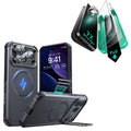iPhone 17 Pro Max Bundle Cyber Tough Magnetic Case (Camera Control, Stash Stand) and Armorite Screen Protector - Space Gray ESR ESR