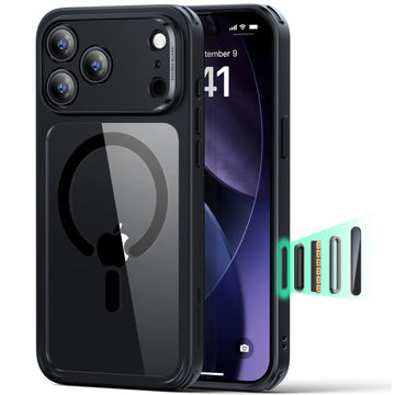 iPhone 17 Pro Max Magsafe Case with Camera Control Clear Black 