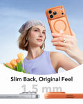 ESR iPhone 17 Pro Magsafe Case with Camera Control Frosted Orange Slim Back