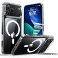 iPhone 17 Pro Max Classic Hybrid Magsafe Case with Stand Camera Control Clear