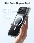 ESR iPhone 17 Pro Max Classic Hybrid Magsafe Case with Stand Camera Control Clear 